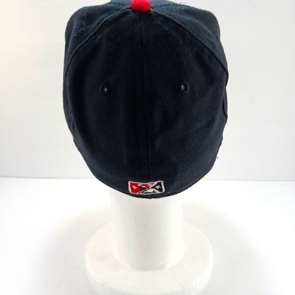 Vintage New Era Hickory Crawdads Fitted Ballcap 7 Men Minor Baseball Pro Line.. - Picture 6 of 9
